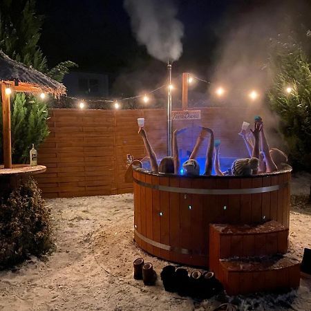 Rajska Cisza - Caloroczny Prywatny Domek W Lesie Nad Jeziorem - Sauna I Balia Krąg Eksteriør billede