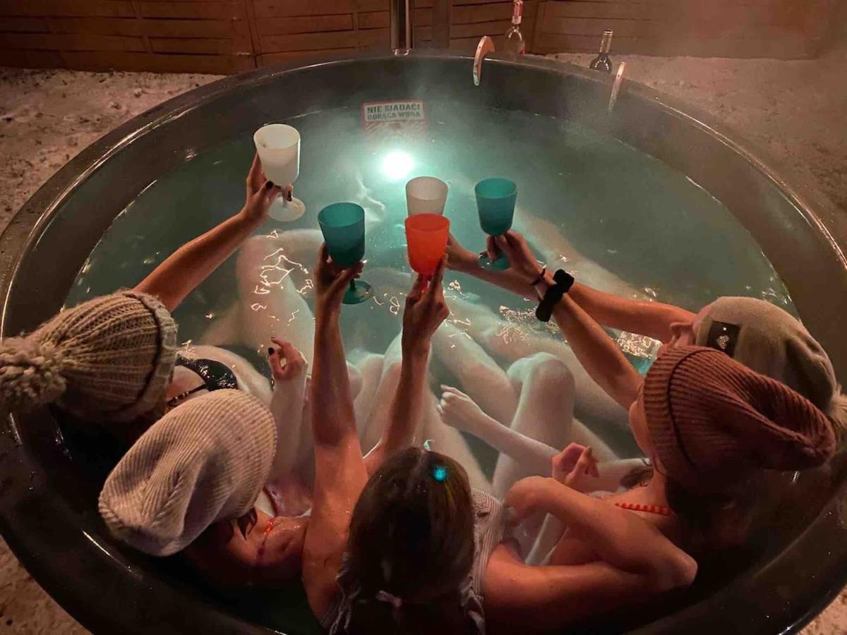 Rajska Cisza - Caloroczny Prywatny Domek W Lesie Nad Jeziorem - Sauna I Balia Krąg Eksteriør billede