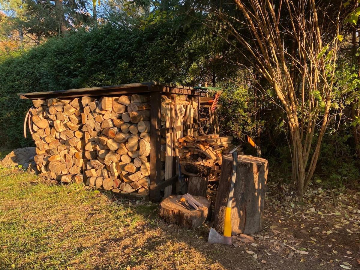 Rajska Cisza - Caloroczny Prywatny Domek W Lesie Nad Jeziorem - Sauna I Balia Krąg Eksteriør billede