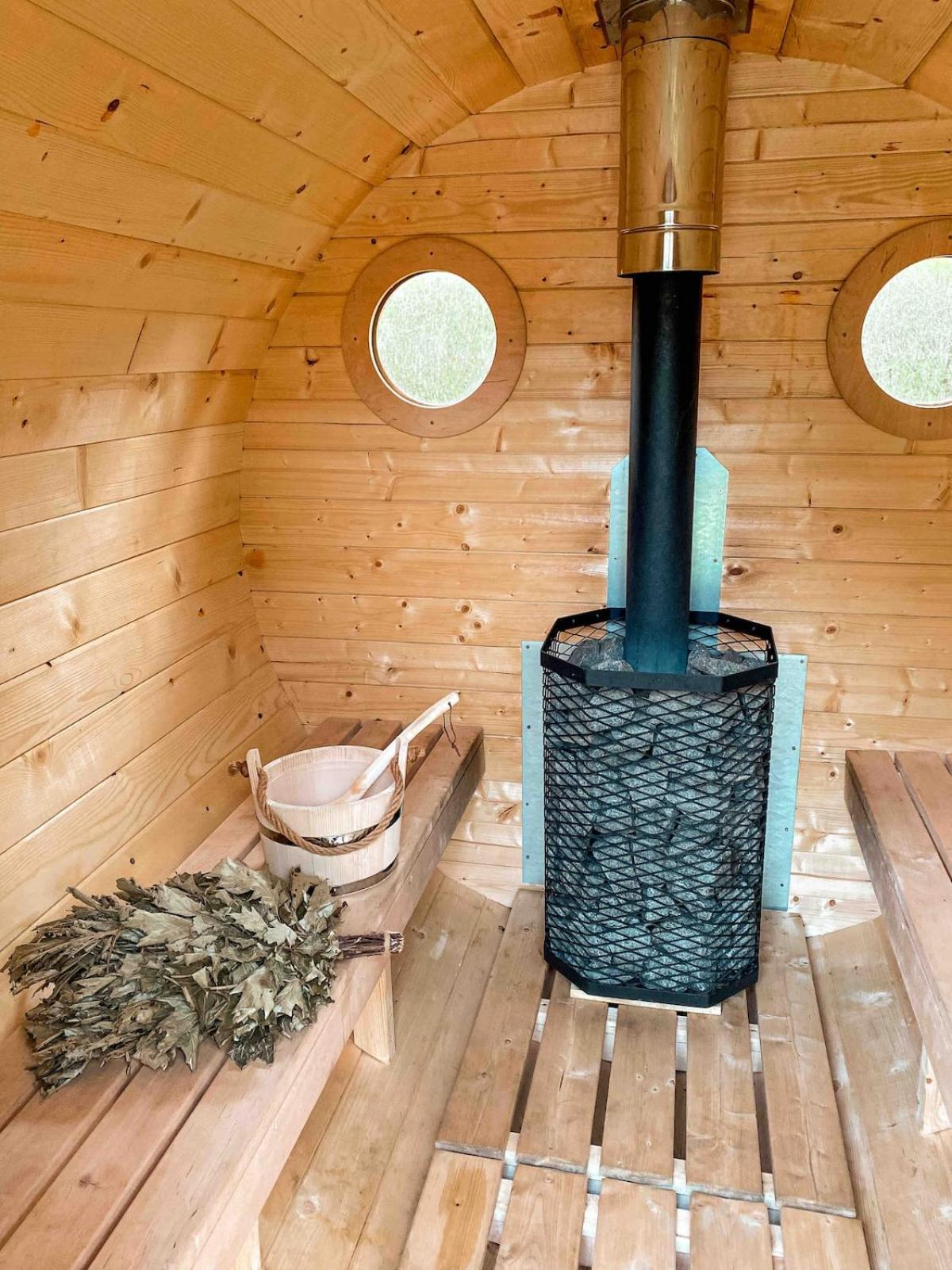 Rajska Cisza - Caloroczny Prywatny Domek W Lesie Nad Jeziorem - Sauna I Balia Krąg Eksteriør billede