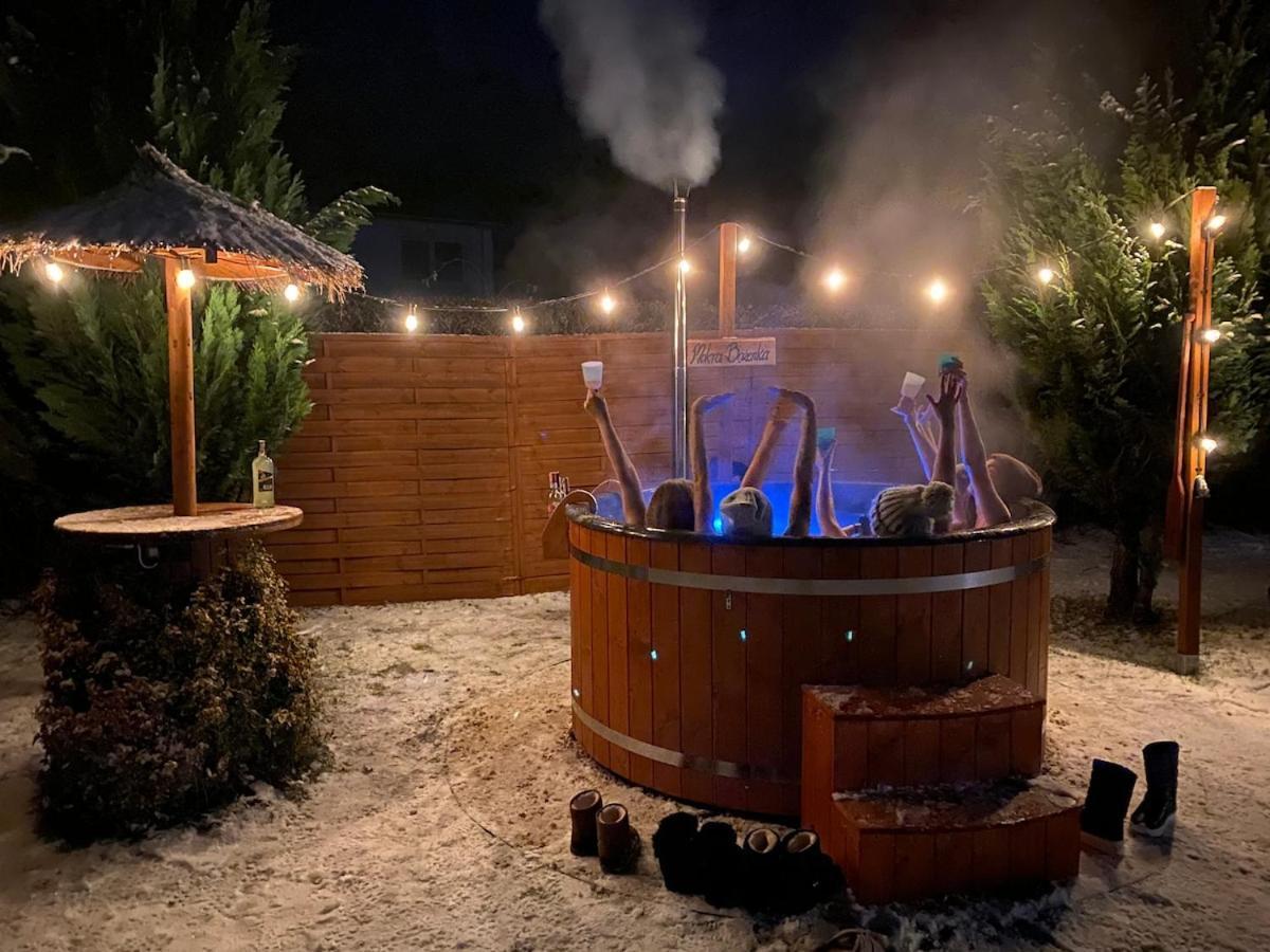 Rajska Cisza - Caloroczny Prywatny Domek W Lesie Nad Jeziorem - Sauna I Balia Krąg Eksteriør billede